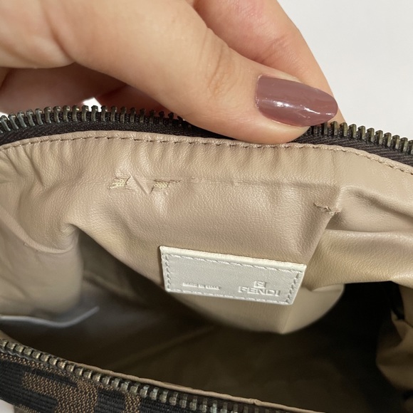 ✨SOLD✨ Fendi Brown Zucca Handbag - Picture 9 of 9